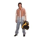 3 Pc. Clear Vinyl Rainsuit, Large - Rainsuits