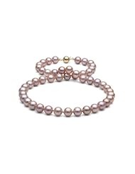18 8-9mm Lavender Freshwater Necklace<br>~ Presidential Grade ~