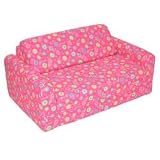 Children's Studio Chair Sleeper Twin 38", Pink Flower Children's Studio Chair Sleeper Twin 38", Pink Flower