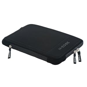 M-Edge Touring Kindle Sleeve (Fits 6″ Display, Latest Generation Kindle), Black