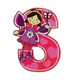 Self Adhesive Wooden Fairy Letter S by The Toy Workshop