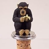 Chimpanzee Cork Bottle Buddy Wine Stopper