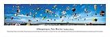 Albuquerque New Mexico - Balloon Fiesta by James Blakeway. Art Print Poster 40 inches width by 13.5 inches height. Highest Quality Art Poster Print