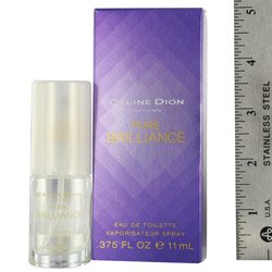 CELINE DION PURE BRILLIANCE by Celine Dion EDT SPRAY .37 OZ MINI