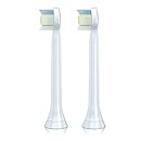 Philips Sonicare HX6072/66 Diamond Clean Replacement Brush Heads, Compact, 2 Count
