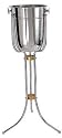 Adcraft SWB-28 Heavy Duty Chrome Plated Rods Wine Bucket Stand