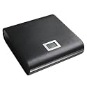 Leather "Madrid" Travel Humidor with Embedded Digital Hygrometer - Free Engraving