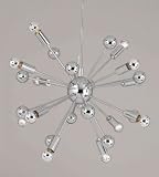 AF Lighting Supernova 12 Light Chandelier Chrome