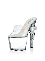 Pleaser Sandalias de tacón (Transparente)