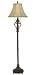 Kathy Ireland Amor Collection Bronze Marble Floor Lamp