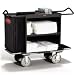 Rubbermaid Housekeeping Cart, High Capacity