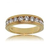 14KT Gold Diamond Anniversary Band Ring - 1/2CTTW