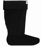 Tayberry Fleecey Plain Welly Socks – Small – Black