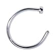 20 Gauge Stainless Steel Nose Hoop - 5/16" N7