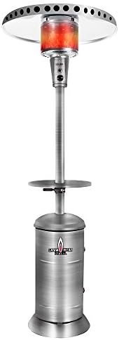 Lava Heat Italia Patio Heater Vittorio Propane, 41,000 BTU, Stainless Steel