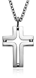 Men's Titanium Cross, 20"
