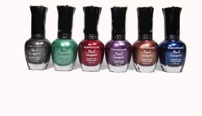 Kleancolor - 6 Awesome Nail Lacquers - Set 9 by mad4cosmetics