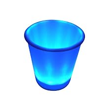 Fortune Products IB-RGBW9 LED Lighted Ice Bucket, 9.25" Diameter x 11.5" Height, 180oz Capacity, Multi-Color