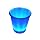 Fortune Products IB-RGBW9 LED Lighted Ice Bucket, 9.25" Diameter x 11.5" Height, 180oz Capacity, Multi-Color
