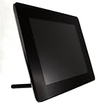 Kitvision Premium 8-inch Photo Frame with EU Adaptor - Black Electronics