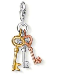 Thomas Sabo Key Charm, Sterling Silver