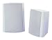 Pinnacle Speakers 5.25-Inch 2-Way Weatherproof Indoor / Outdoor Speakers (White)