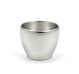 Brilliant Double-Walled Stainless Steel Small Bowl / Soup Cup - Quality StainlessLUX Serveware for Your Home