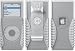 XtremeMac Tuffwrap Accent Case for iPod nano 2G (Translucent/White)