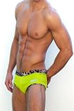 Rufskin GOGO Softskin Squarecut Brief - Neon Green