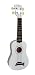 Makala Dolphin Bridge Pearl White Soprano Ukulele