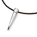 Stainless Steel Italian Horn Spike Necklace