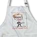 Lauren Buddy Holly - BLACK Full Length Apron With Pockets 22w X 30l