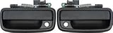 QP T1534/5-a Toyota Tacoma 2WD Black Passenger/Driver Front Outside Door Handle 2-pc Pair