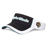 Taylormade NFL Jacksonville Jaguars Visor, Black/White
