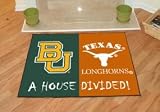 Baylor Bears House Divided Rug Mat