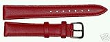 Image of 20 mm Crimson Calf grain replacement Watch strap