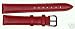 14 mm Crimson Calf grain replacement Watch strap