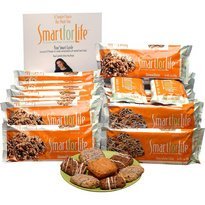 Smart for Life: 3 Week Mixed Chocolate, Oatmeal Raisin, Blueberry Cookie Kit (21 6-packs of cookies, supply = 21 days)