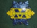 MICHIGAN WOLVERINES SNOWFLAKE ORNAMENT