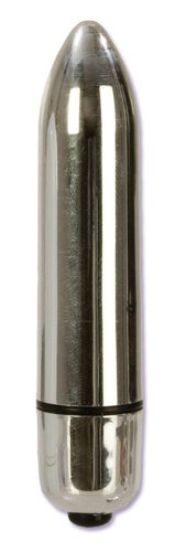 California Exotics High Intensity Bullet Vibrator, Silver.
