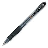 Pilot G2 Fine Point, Black Gel Ink Pens, Box of 12 (31020)