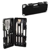 Picnic Time 778-00-175 Inferno Stainless Steel BBQ Tools