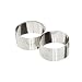 Kitchen Craft Stainless Steel Cooking / Rosti Rings (two) 7cm x 3.5cm KCRING