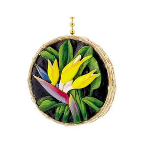 Tiki Tropical Bird of Light Pull