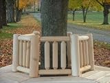 Old Adirondack 39LB Around the Tree Bench/36" Back only