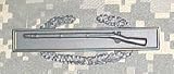 Combat Infantry Badge - Metal Insignia - Black - Full Size