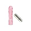 Doc Johnson Vac-U-Lock 8" Pink Crystal Jellie Dong Adult Sex Toy Kit