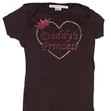 ATTITUDE PIE Infant DADDY'S PRINCESS Onesie Baby 3M-12M