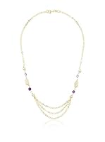 Córdoba Jewels Collar plata de ley 925 milésimas bañada en oro