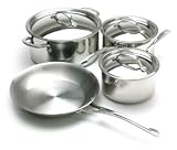 Cuisinox POT307 Cuisinox Elite  7 piece Cookware Set